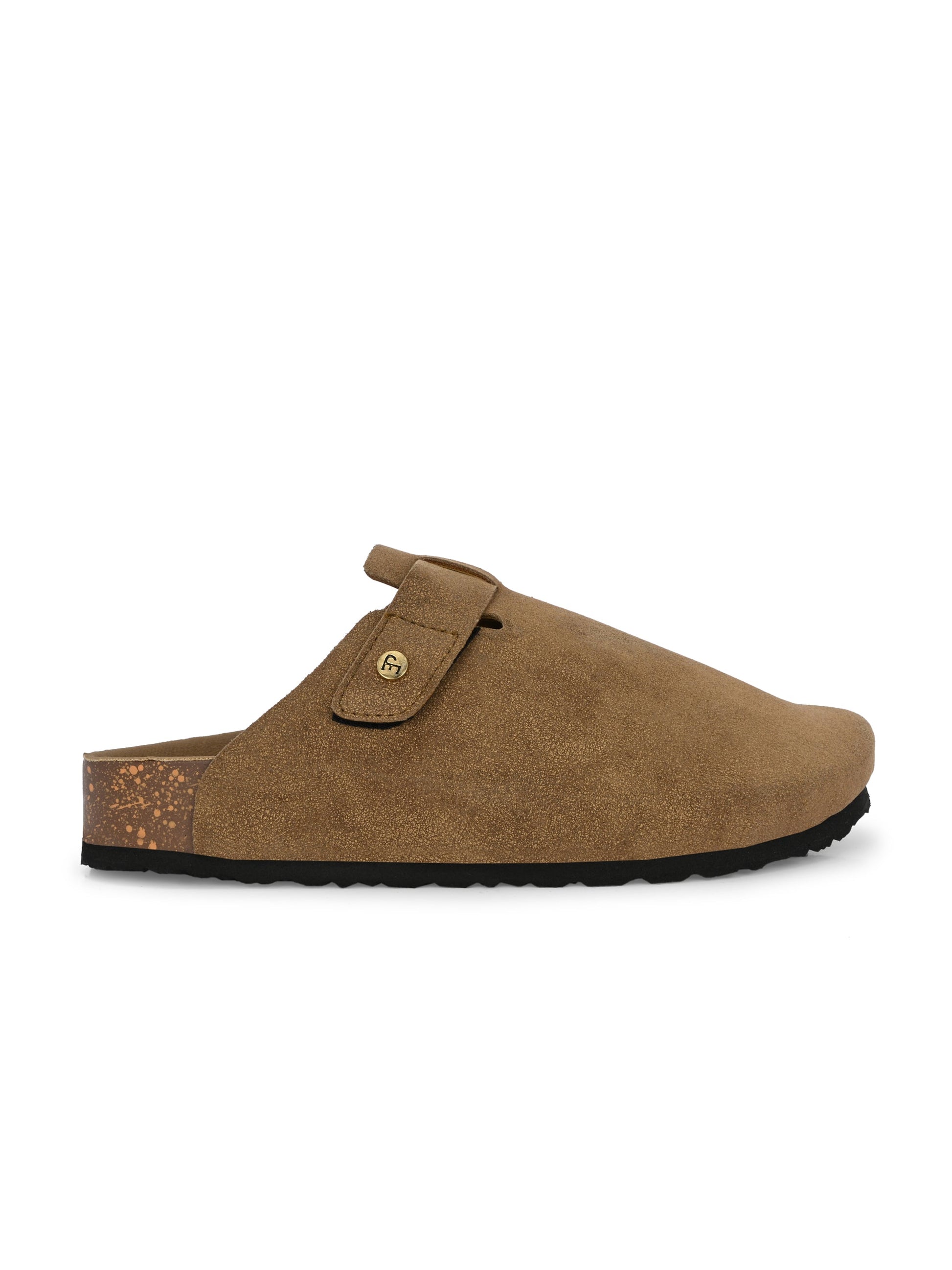 EL PASO Men Faux Leather Casual Slip On Sandals-2
