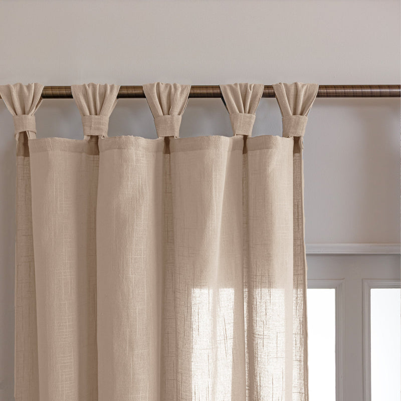Fort Absolute - Twist Tab Top Sheer Curtain-3