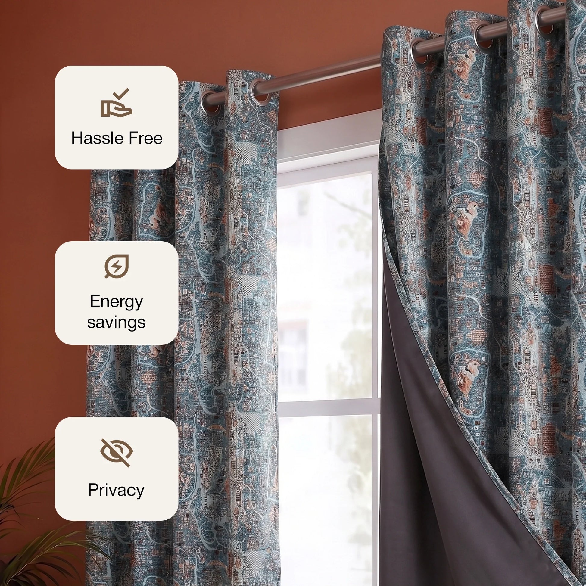 Imprimer River Village - DP curtain-3