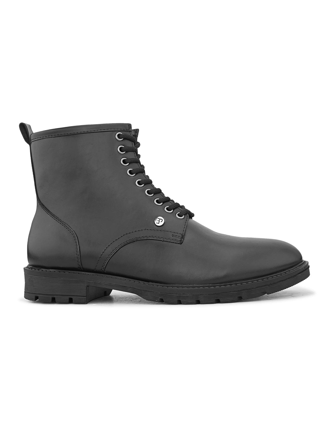 EL PASO Men Faux Leather Casual Lace Up Boots-2