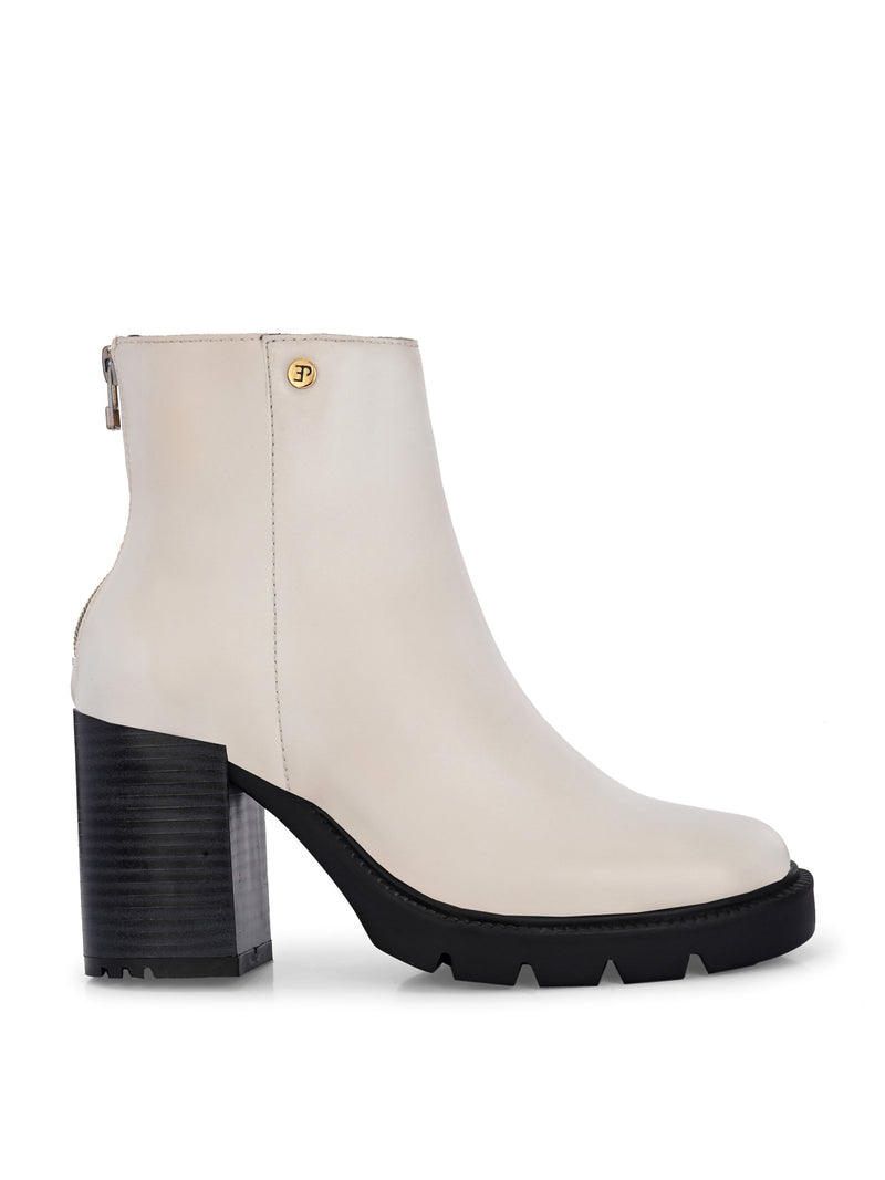 EL PASO Women Faux Leather Casual Chelsea Boots-21
