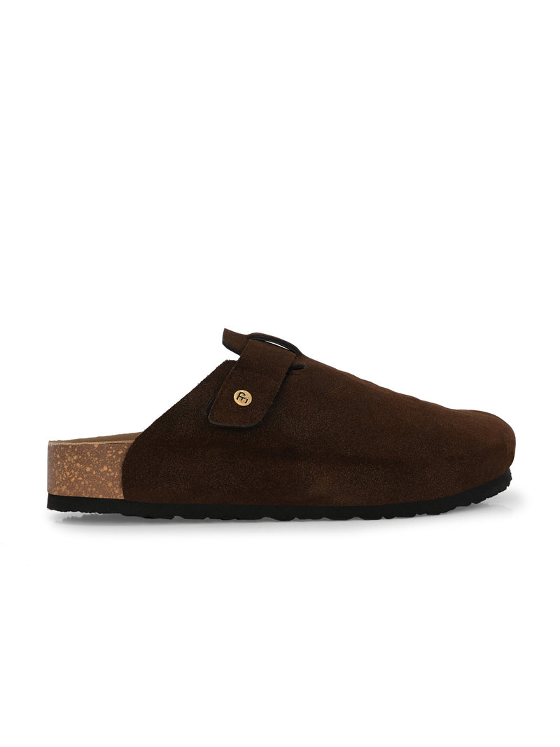 EL PASO Men Faux Leather Casual Slip On Sandals-35