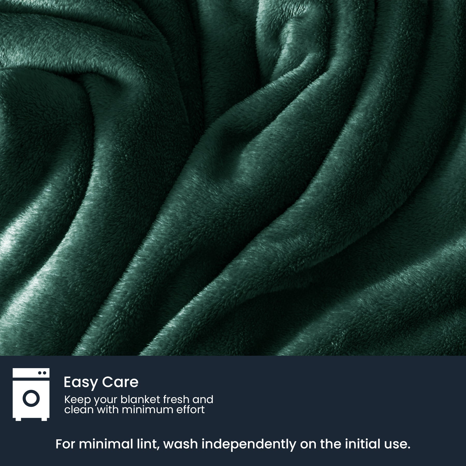 Fort Mellow - Plush Blanket (Green)-5