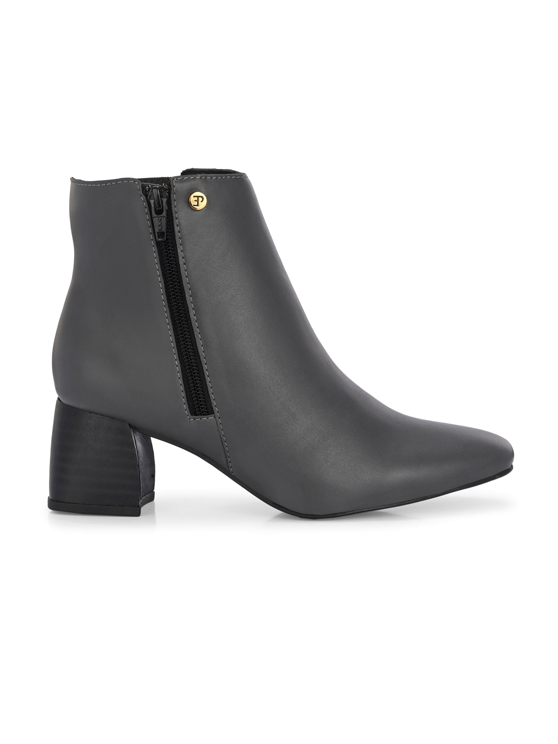 EL PASO Women Suede Faux Leather Casual Chelsea Boots-18