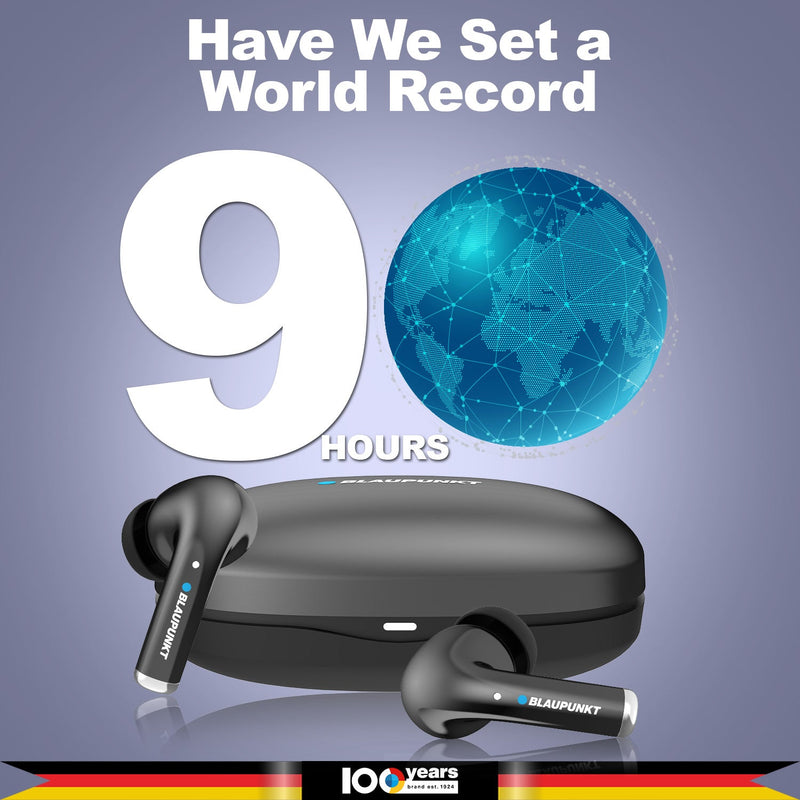 BTW300 Moksha Turbopods TRUE ANC Wireless Earbuds (Black)-3