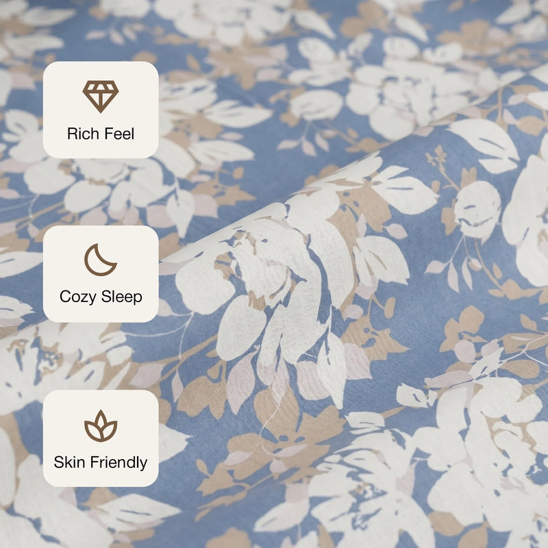 Imprimer Blossom Haze - Bedsheet-3