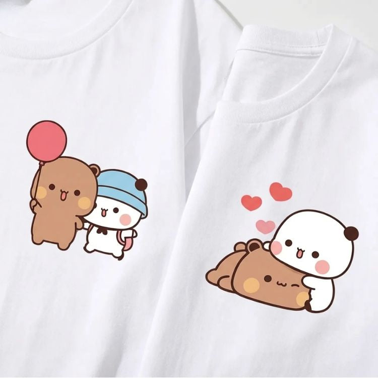 Dudu Bubu Couple Tees (Pack of 2) 💛-4