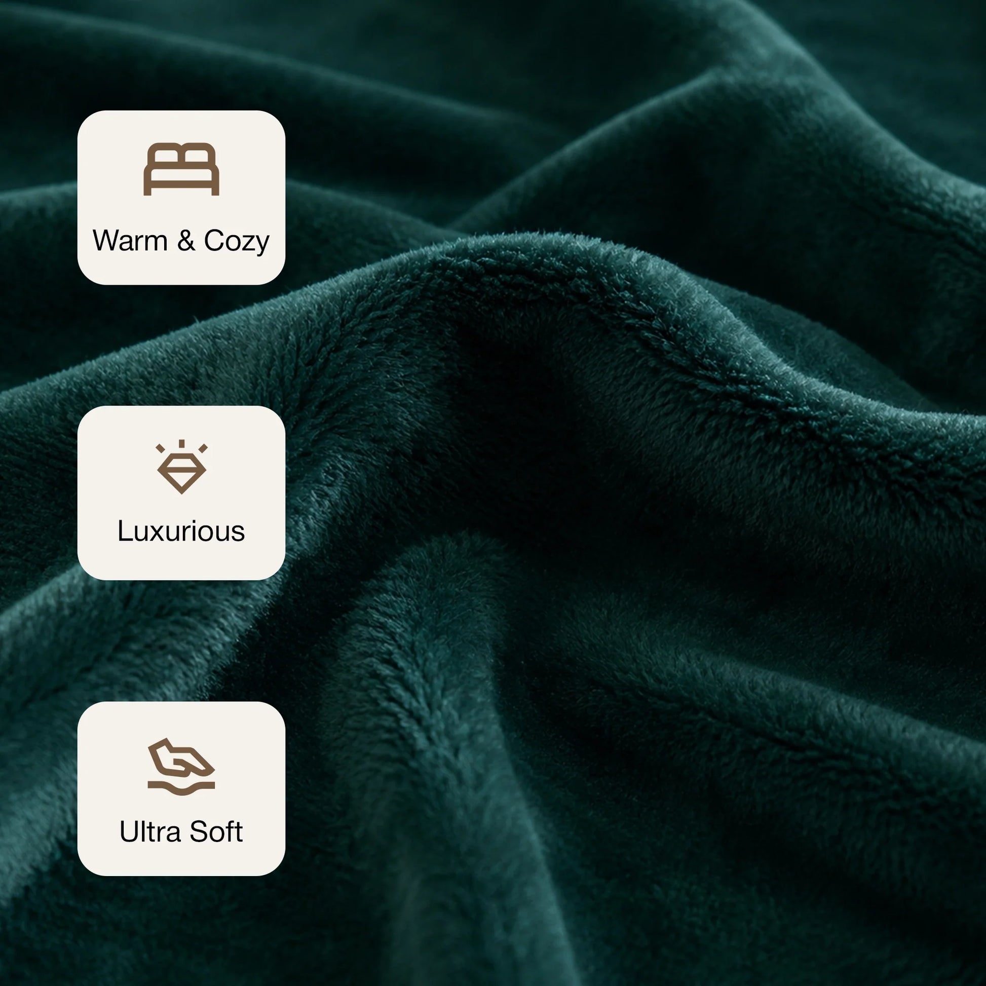 Fort Mellow - Plush Blanket (Green)-3