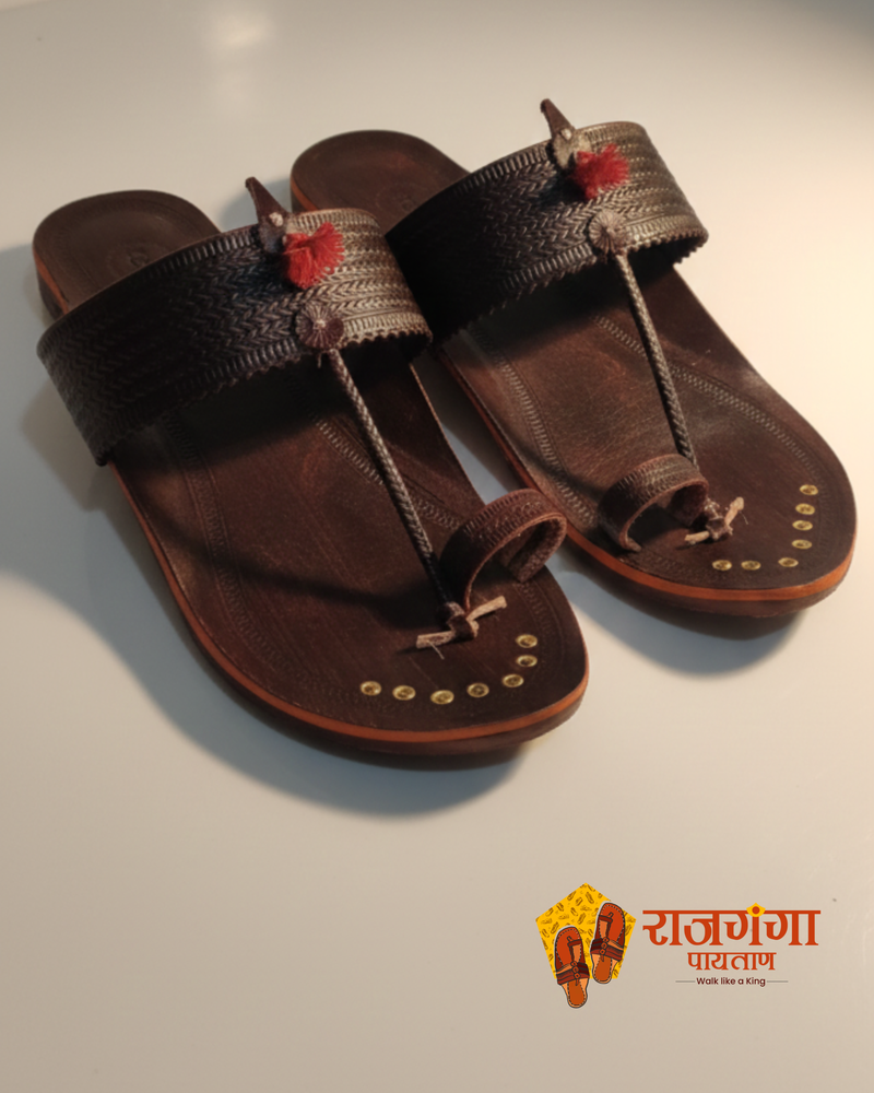 Puna Kapshi Kolhapuri – Handmade Leather Footwear-3