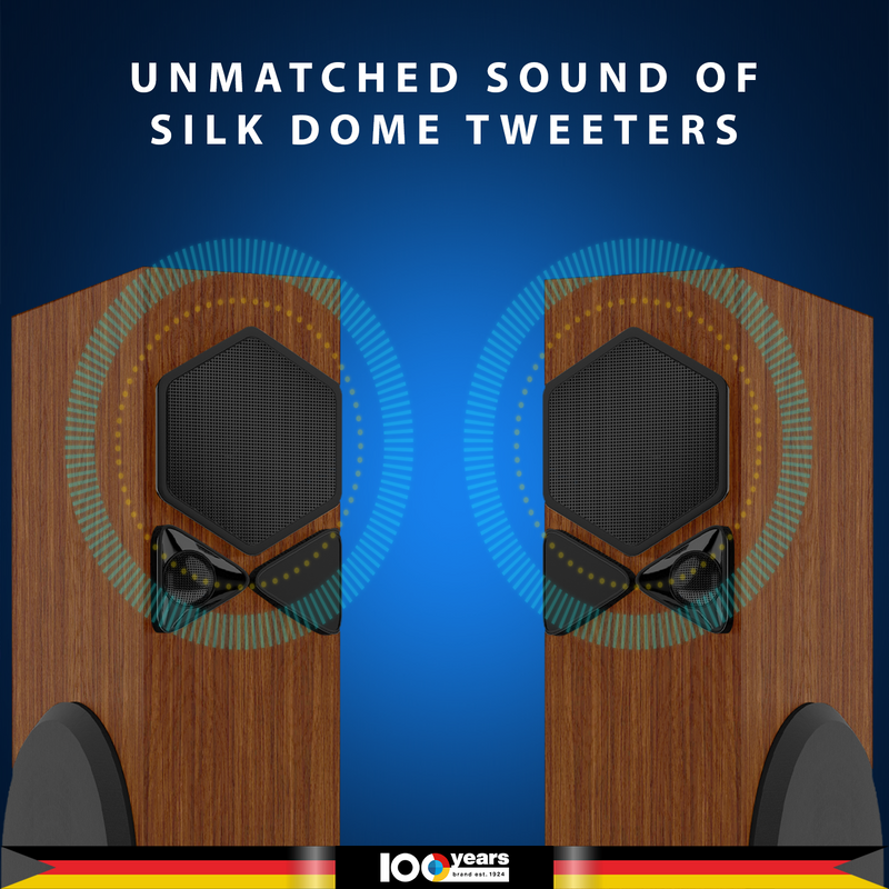 ROCK & ROLL TSP Tower Speakers Brown-3