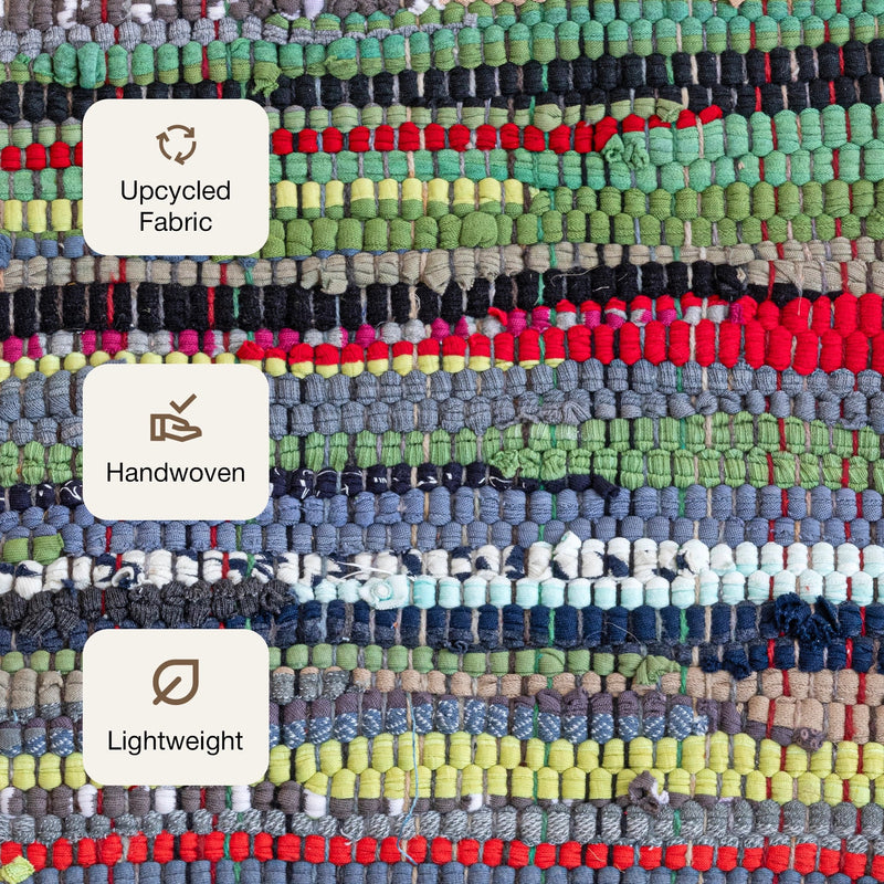 Earthology Harmony - Recycled Rug (Green)-3