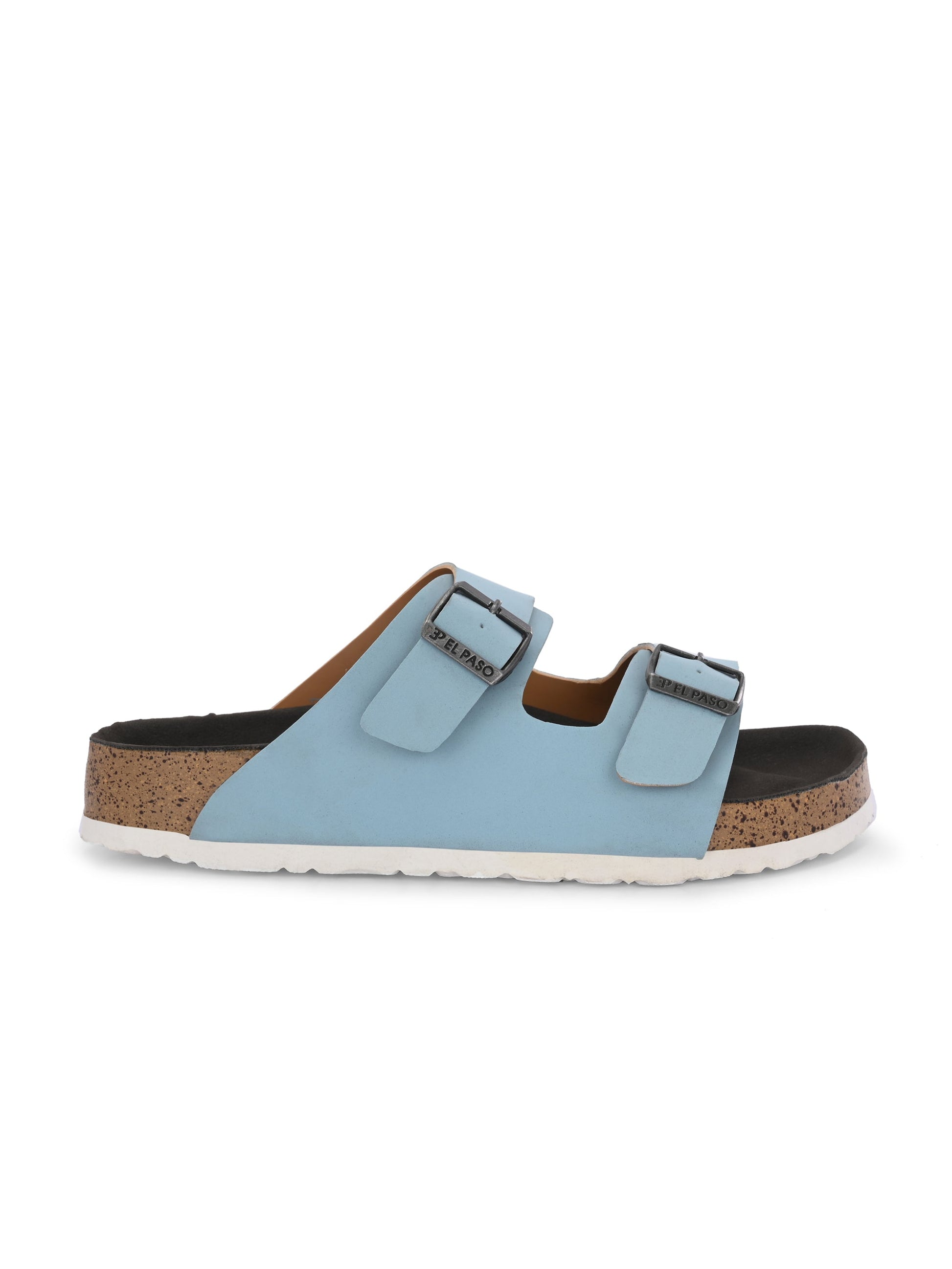 Luxurious Camel Leather Double-Strap Sandal For Women-54