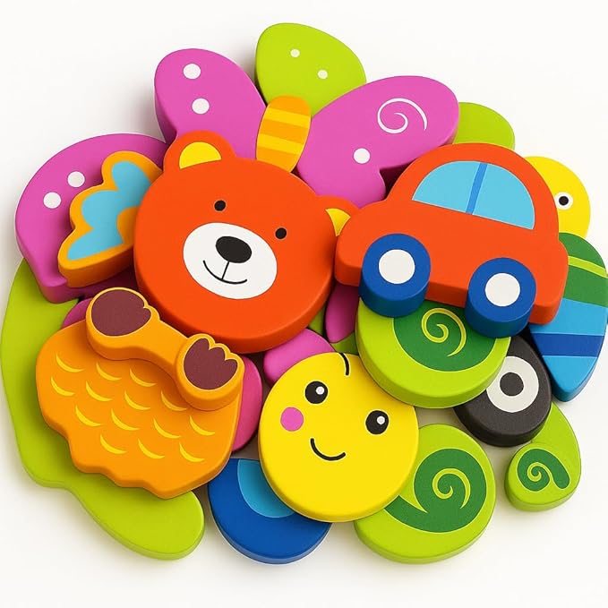 YaY Play Montessori Animal Puzzle Pack