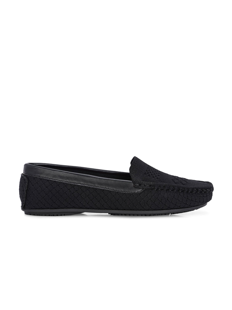 EL PASO Women Faux Leather Casual Slip On Loafers-2