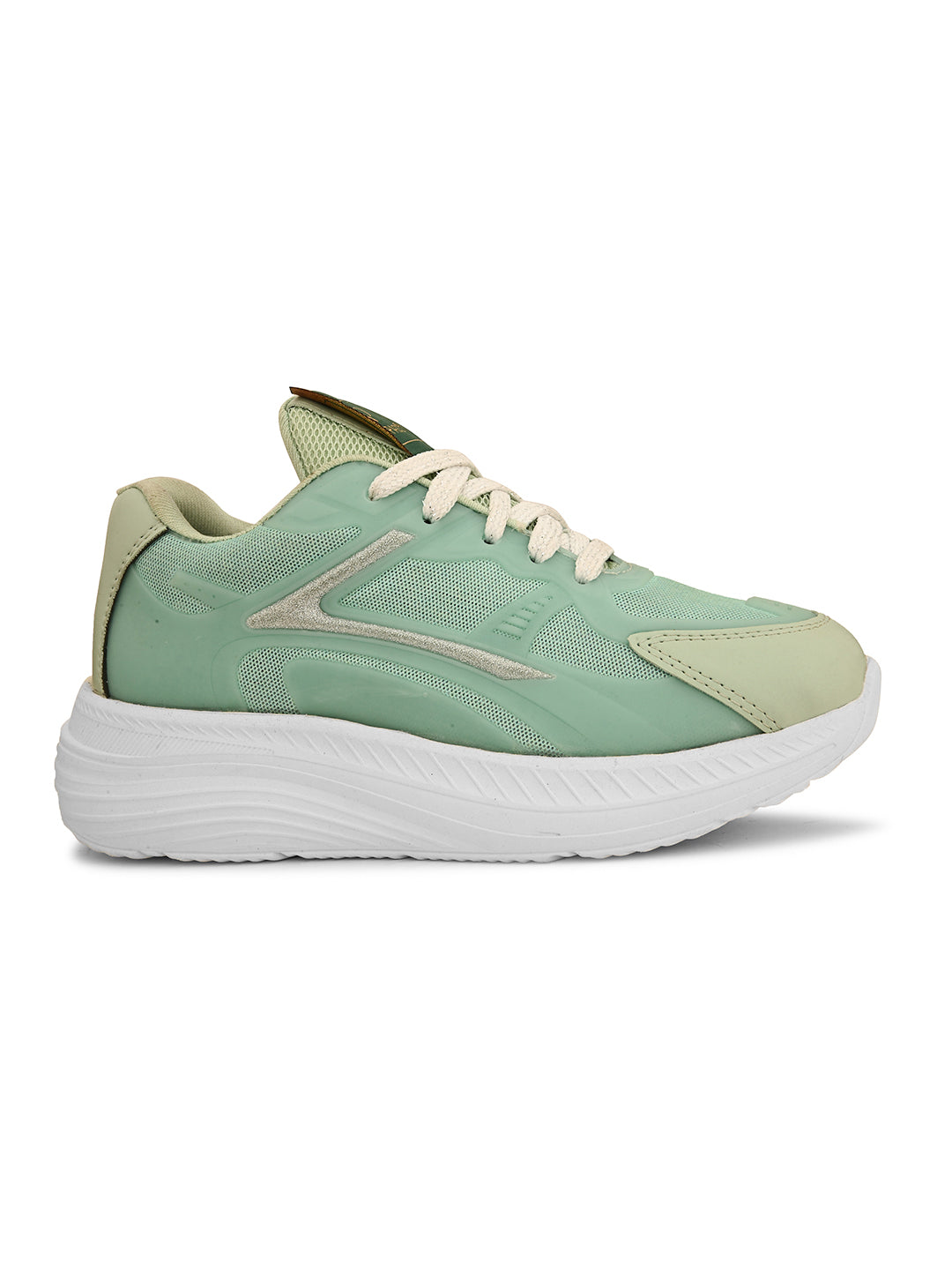 Women Solid Round Toe Lightweight Sneakers-15