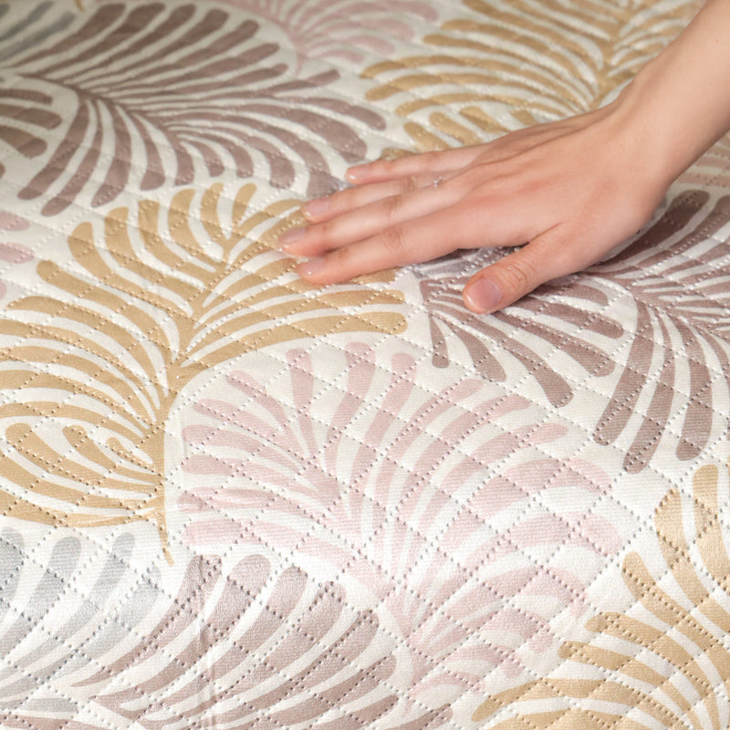 Opal Palms - Printed Sofa Cover (Multicolor)-3