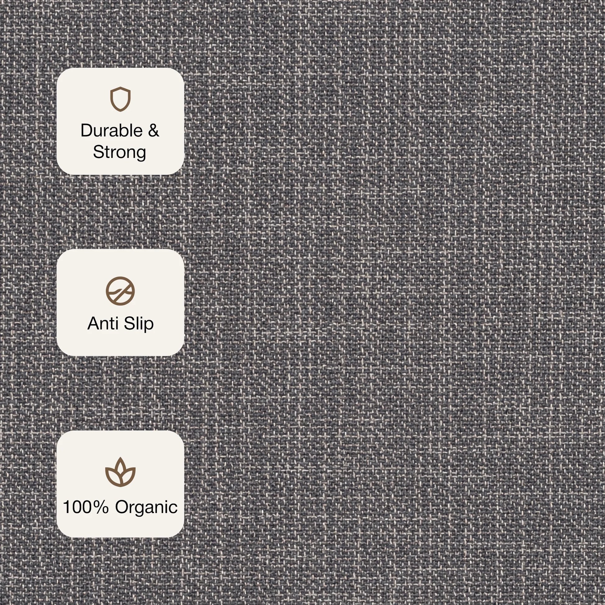 Tessitura Chromatic - Herringbone Cotton Rug (Grey & White)-3
