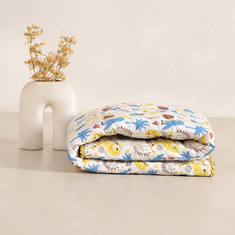 Imprimer Dino Adventure - Printed Baby Blanket-5