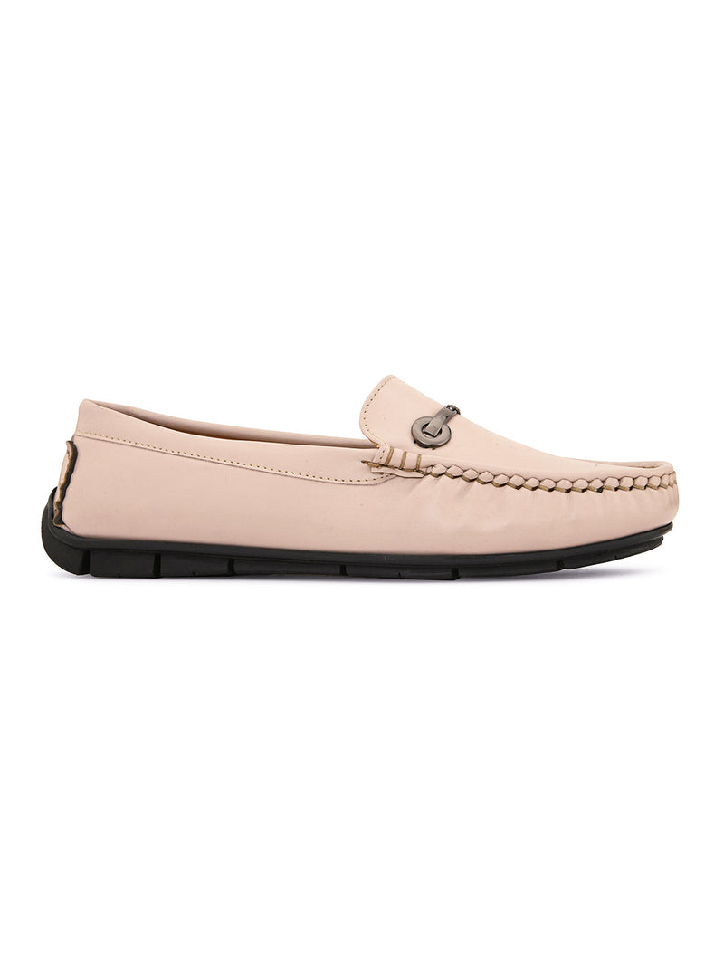 Women Faux Leather Casual Slip on Loafers-3