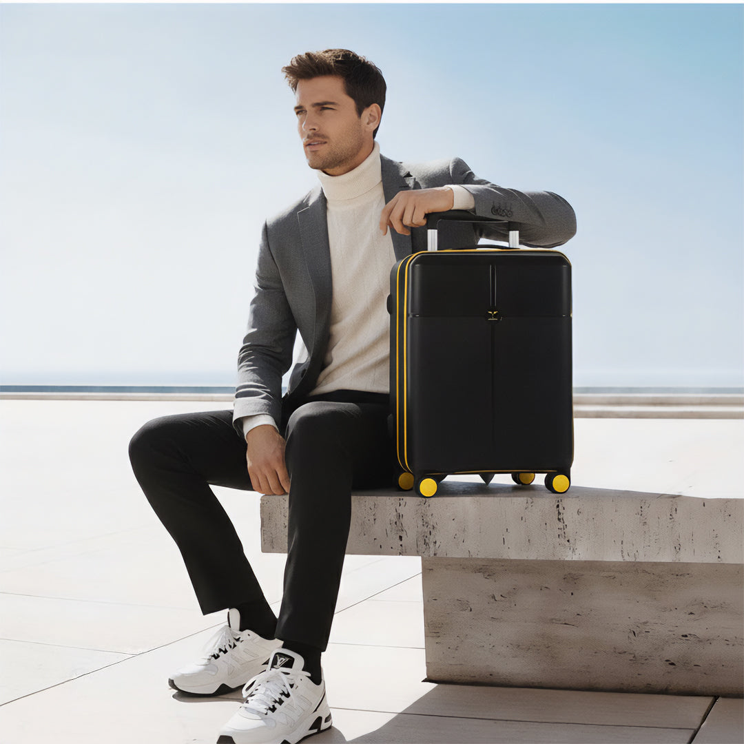 Berlin Black Trolley Bag-9