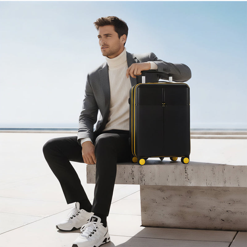 Berlin Black Trolley Bag-9