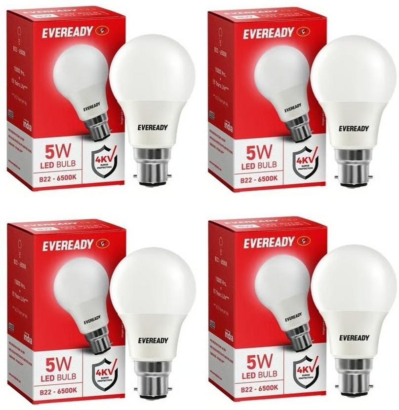 EVEREADY 5 W Basic Standard B22 LED Bulb