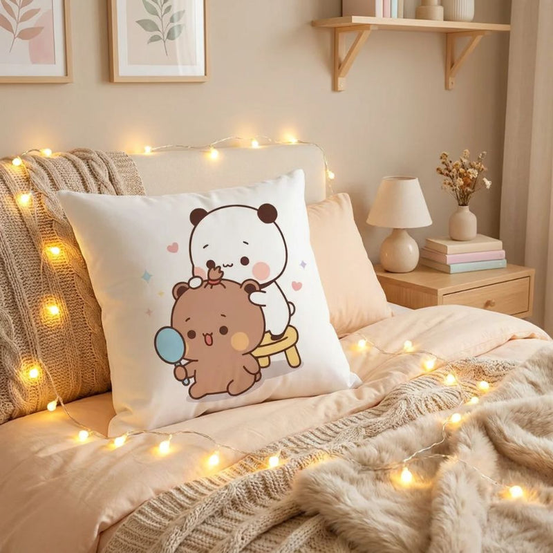 Pampered Bear Salon Cushion Cover C5-3