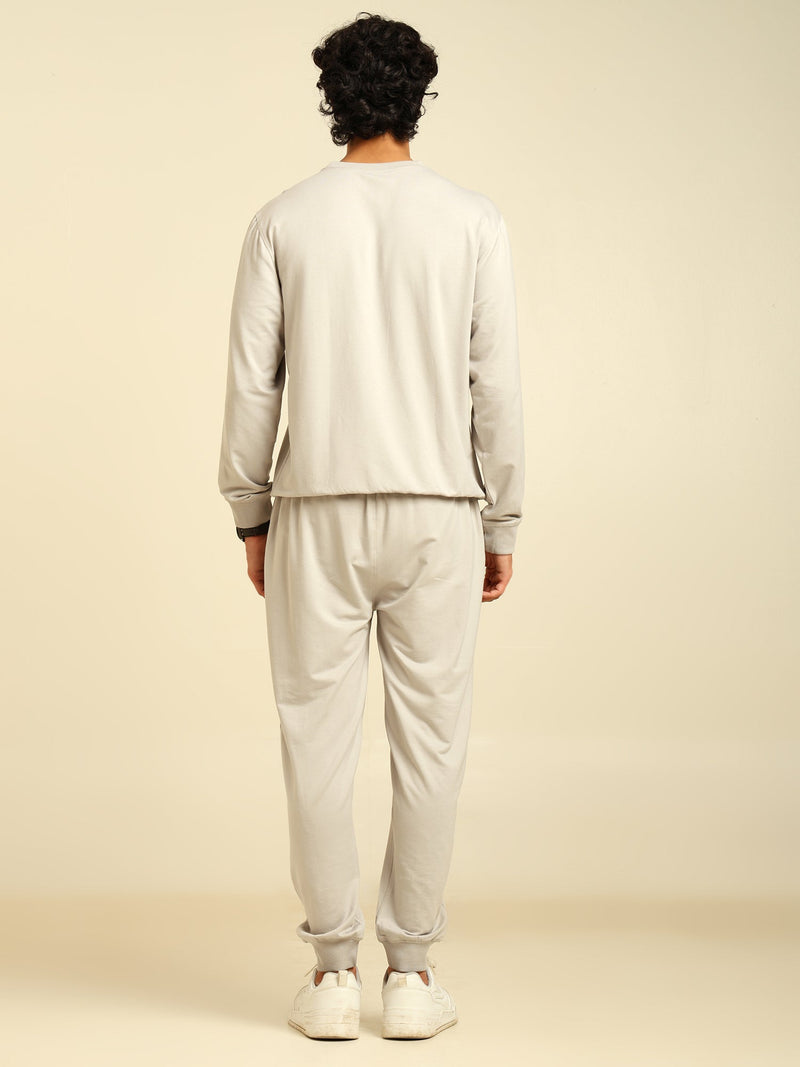 Naturefab Men’s Organic Bamboo Trackpants Harbour Mist-4