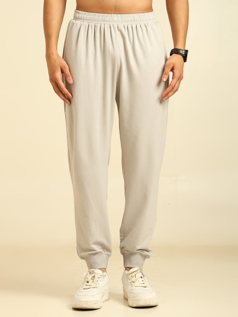 Naturefab Men’s Organic Bamboo Trackpants Harbour Mist-1