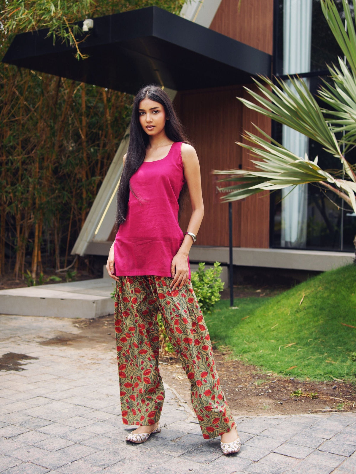 Aafreen Two Piece Farshi Set for Women