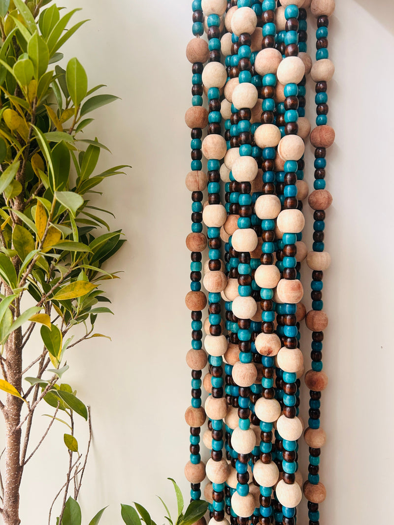 Long Entrance Boho Strings | Beaded Curtain | Set of 10 strings