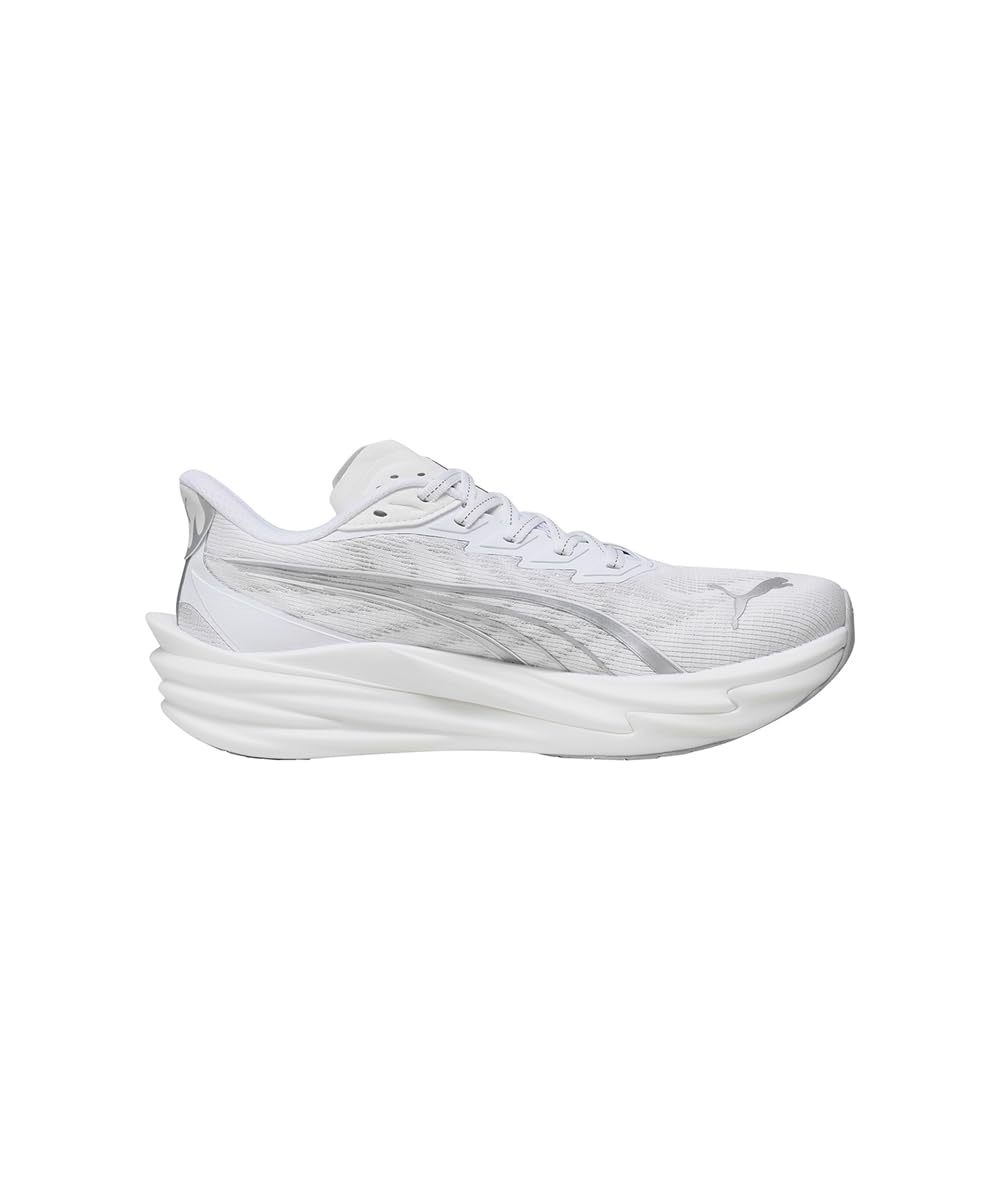 PUMA Deviate NITRO 4 Running Shoes - Black White Silver