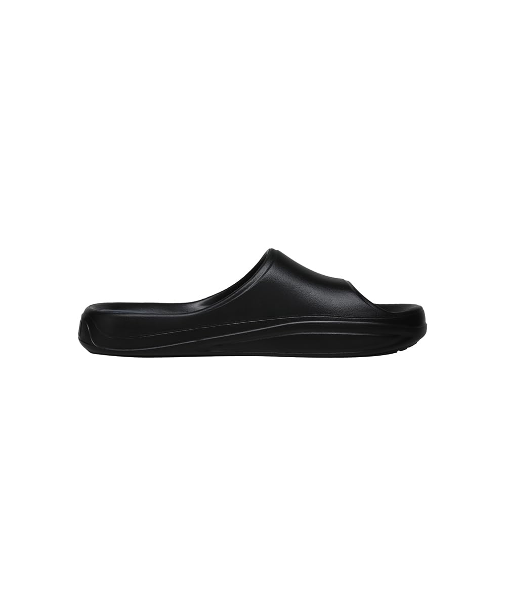 PUMA Lithen Injex V1 Slides - Black-Cool Dark Gray