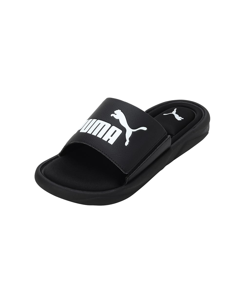 PUMA Royalcat Memory Foam Slides - Clyde Royal-White