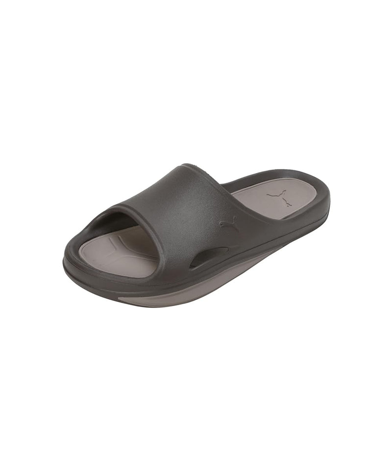PUMA Lithen Injex Slides - Chocolate-Totally Taupe