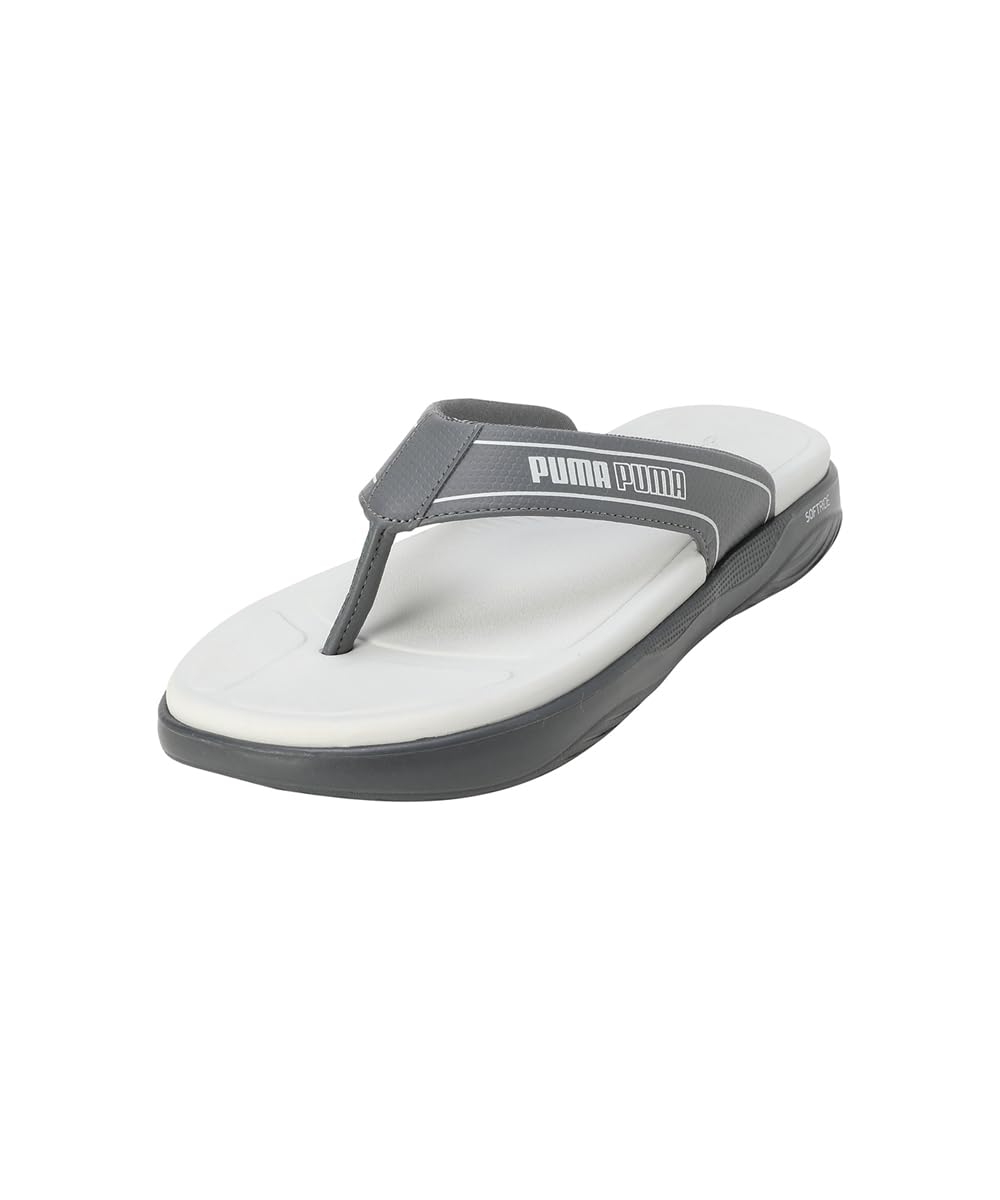PUMA Softride Seave V1 Slippers - Glacial Gray-Slate Gray