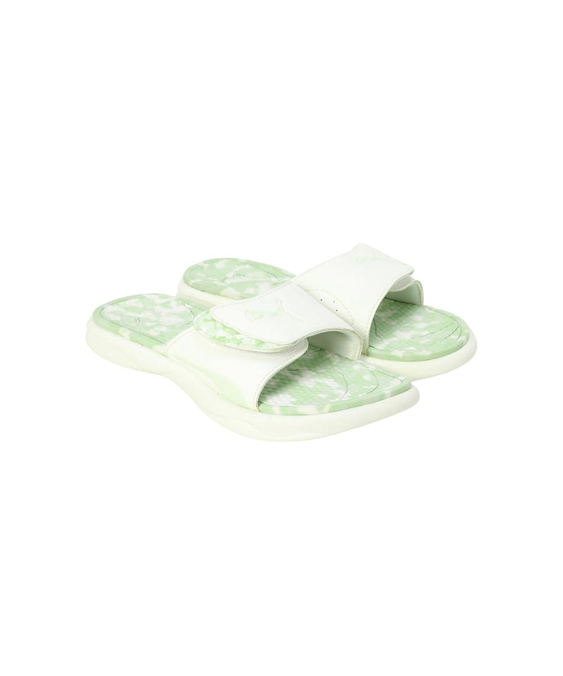 PUMA Puma Women Royalcat ComfortSoftrideDaze Slide 6 UK Warm White-Cool Cucumber-Green Illusion - image 4