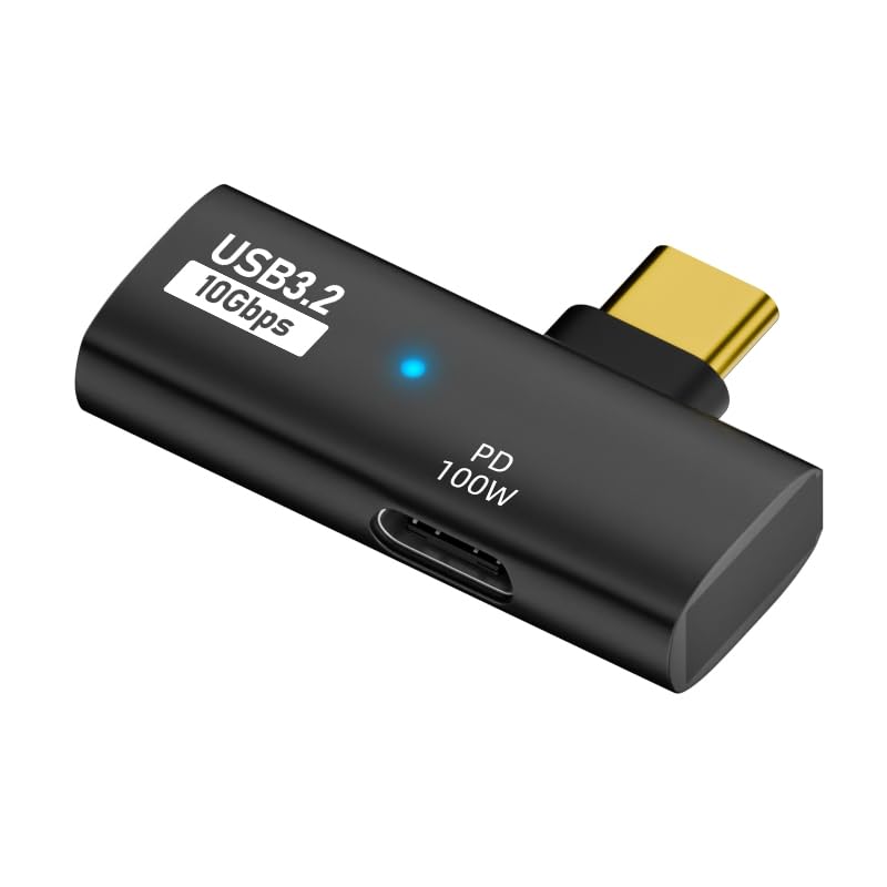 WISTAR WISTAR 2-in-1 USB C to USB 3.2 OTG Splitter Adapter with PD100W Charging Port Converter for iPhone 15 Series,Rog Ally, Steam Deck, Quest 2, iPad, MacBook and More Type C Device - image 1