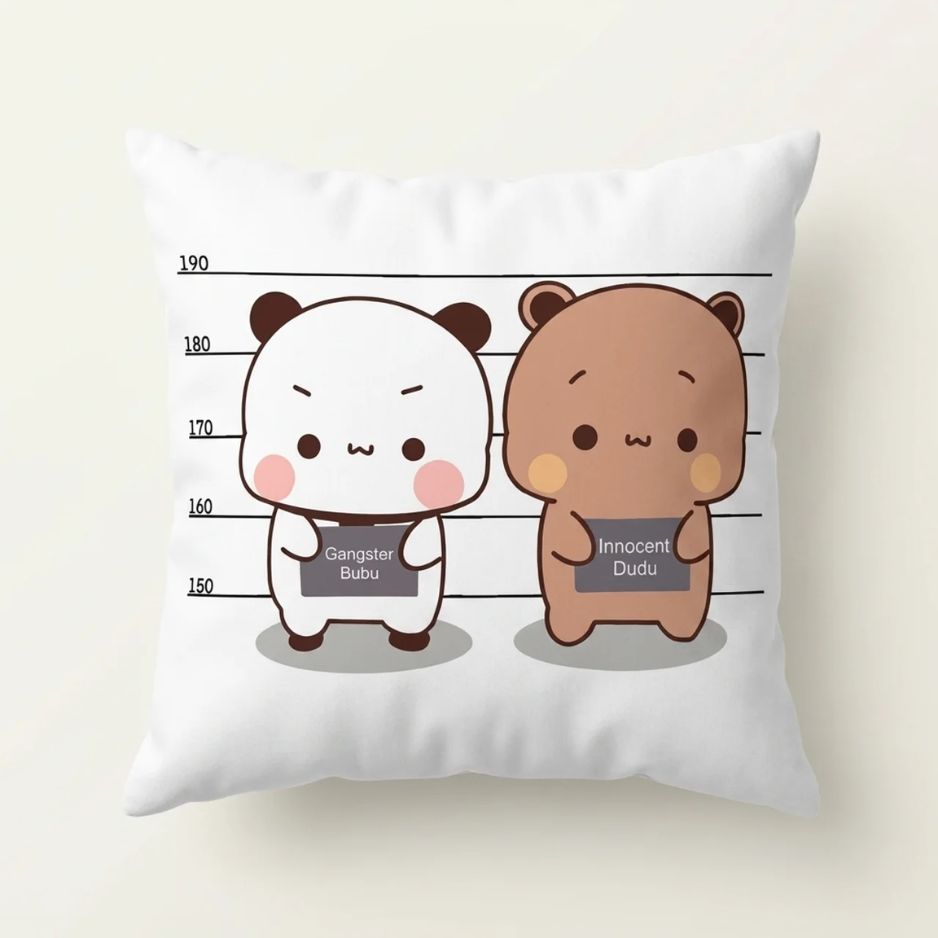 Gangster Bubu & Innocent Dudu Cushion Cover C6