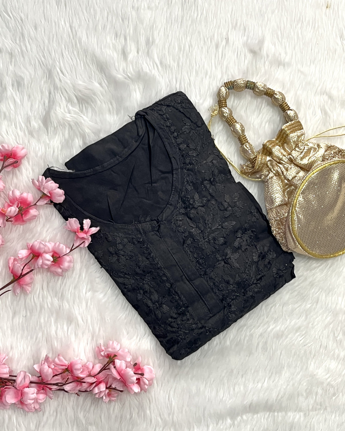 Dina | Chikankari Rayon Long Kurti