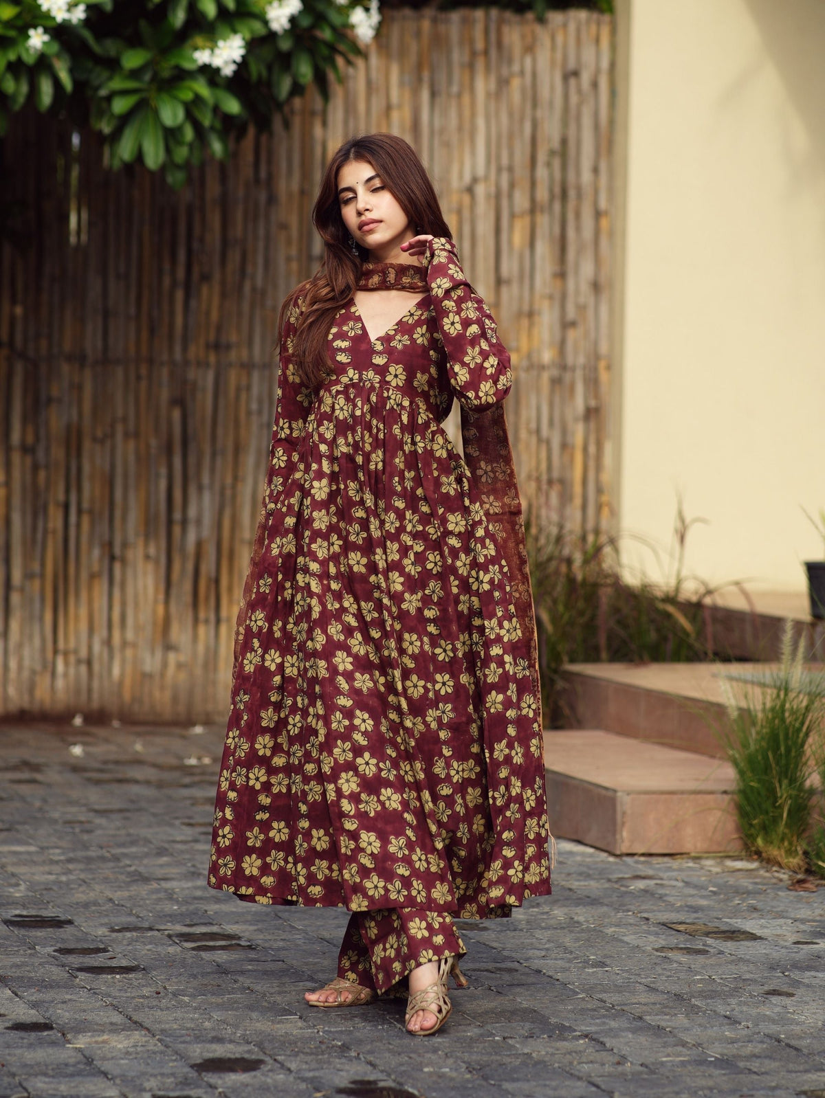 Bulbul Alia Cut Anarkali Set for Women
