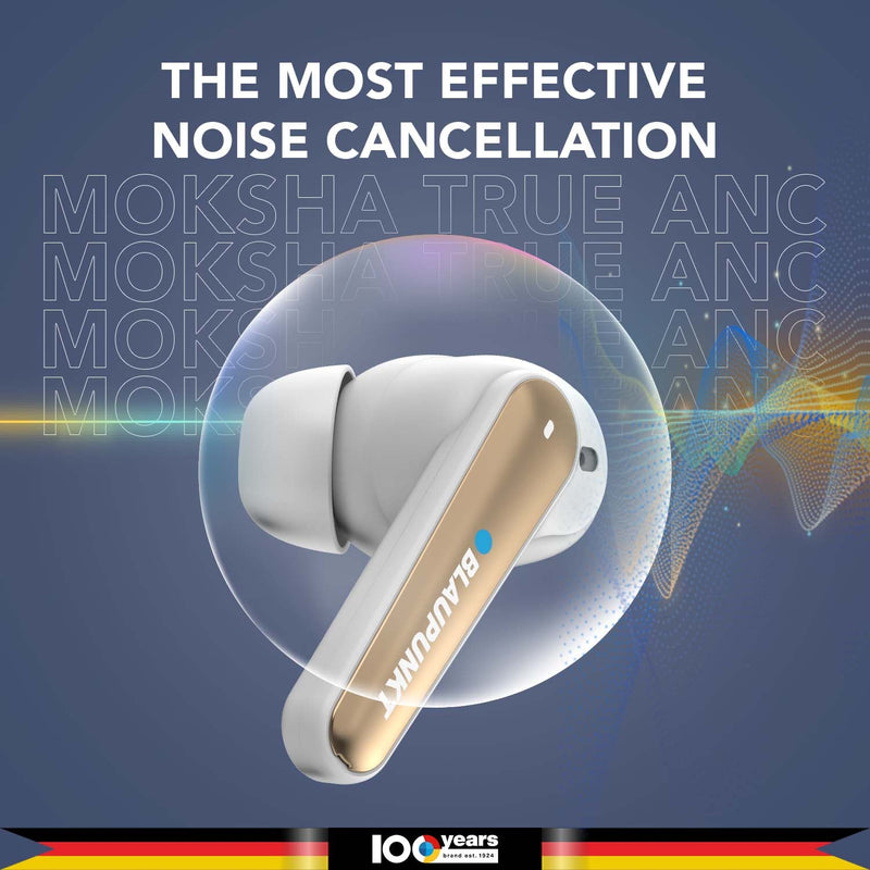 BTW300 Xtreme Moksha Maxbuds TRUE ANC Wireless Earbuds (White)-3