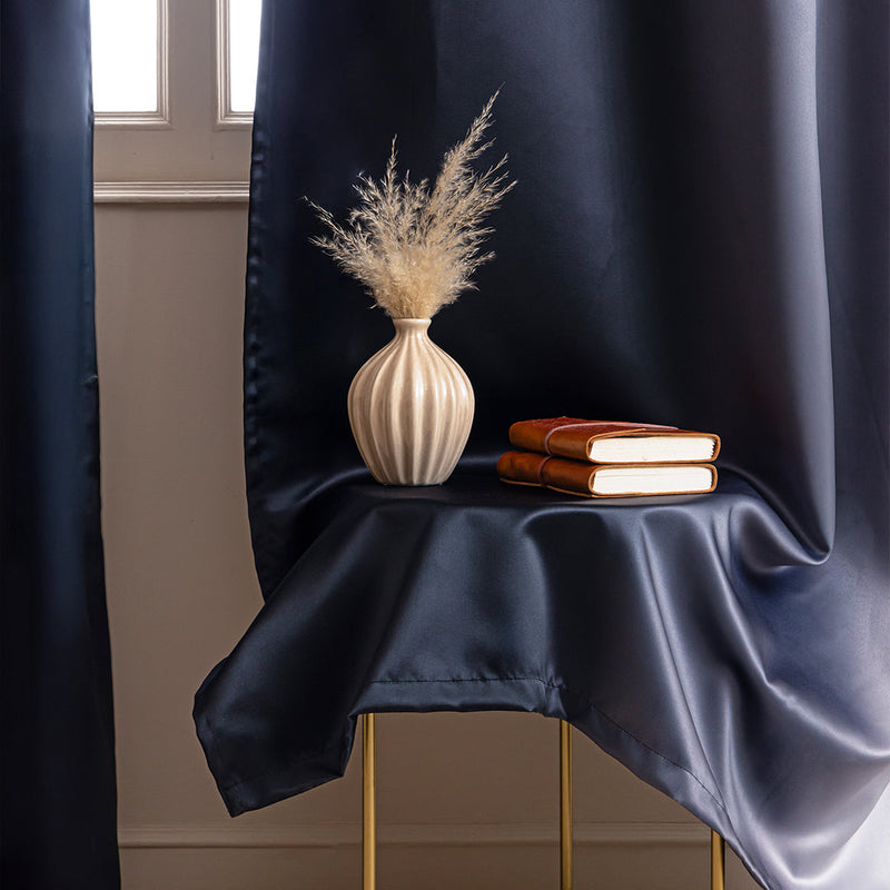 Blackout Ombre Curtain (Grey & Black)-4