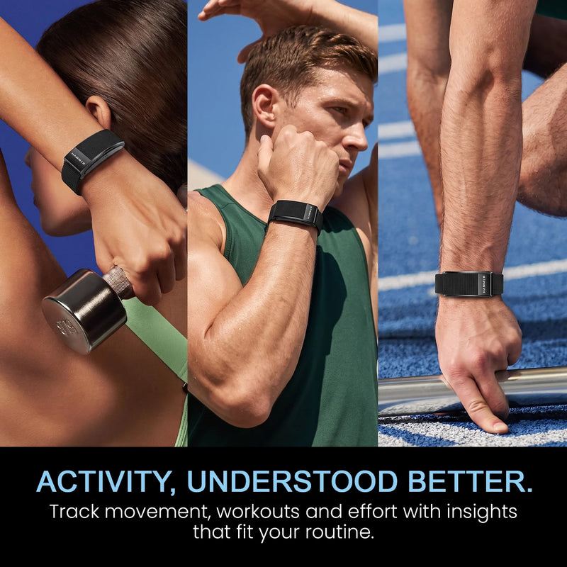 HAMMER Fit Pro 2 Screenless Fitness Band, 24/7 Activity Health Tracker, Heart Rate, Sleep Tracke, Multiple Sports Modes-4