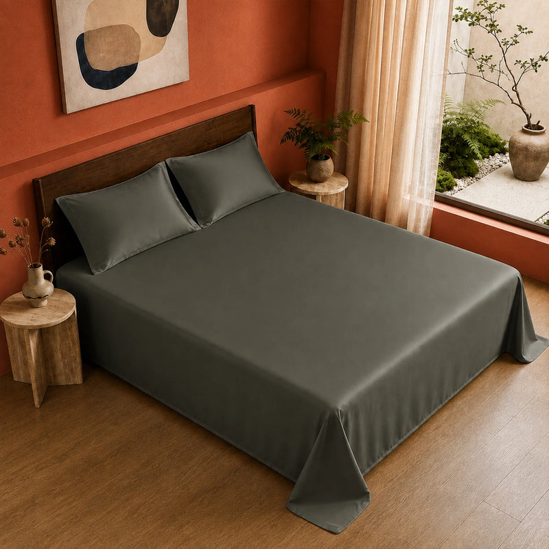 Organic Bamboo Bedsheet – Soft, Cool & Breathable-4