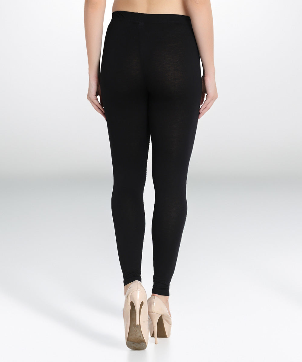 Naturefab Women's Organic Bamboo Legging Black-4