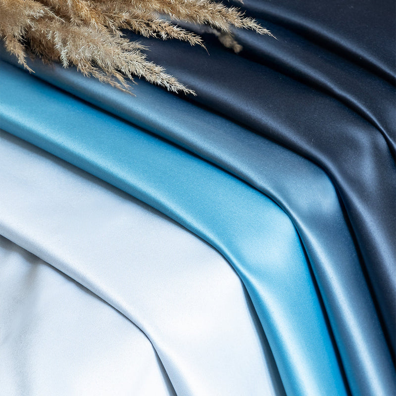 Blackout Ombre Curtain (Blue & Black)-4