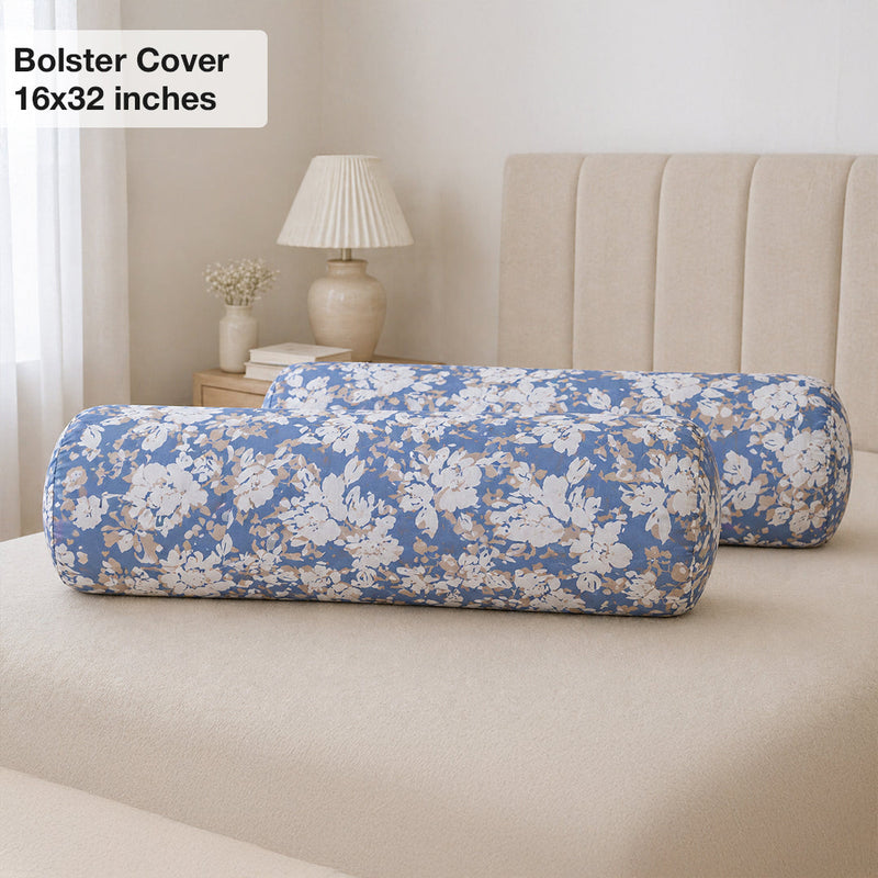 Blossom Haze Multicolor Diwan Cover Set-4