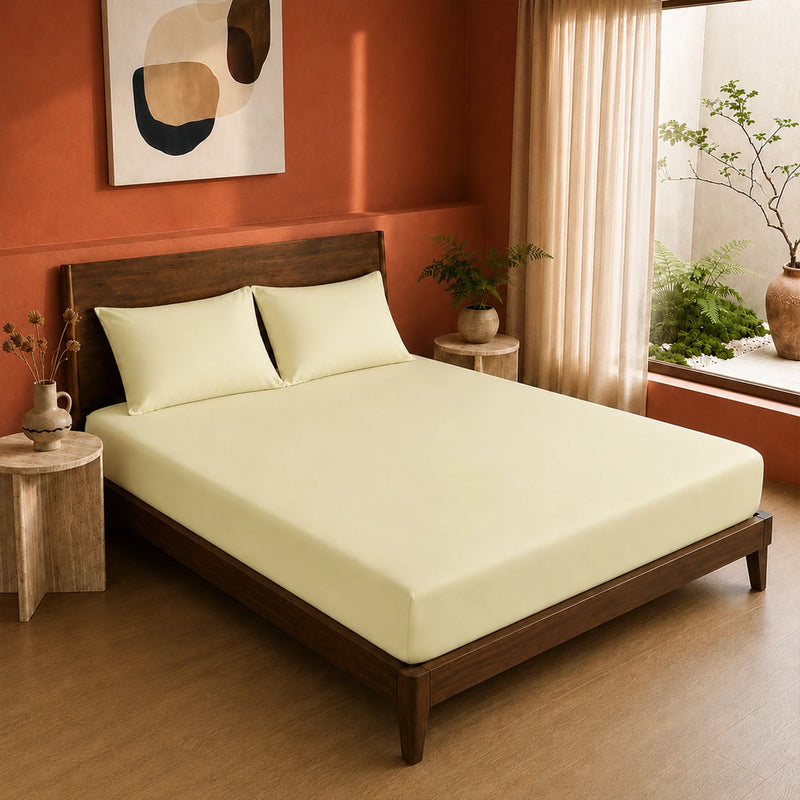 Organic Bamboo Fitted Sheet – Soft, Cool & Breathable-4