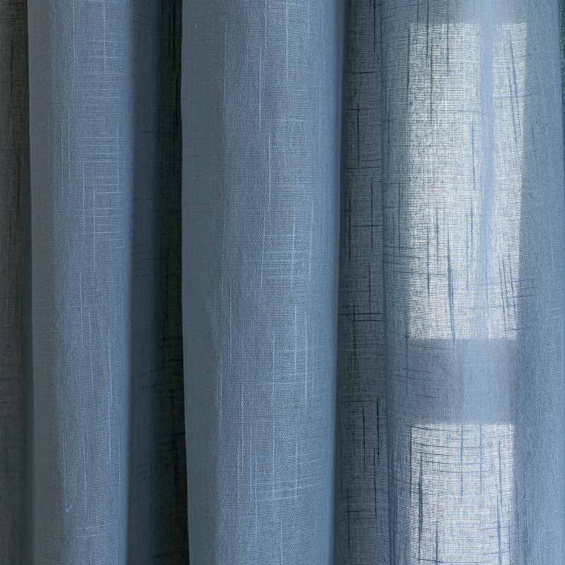 Fort Absolute - Twist Tab Top Sheer Curtain (Silver Grey)-4